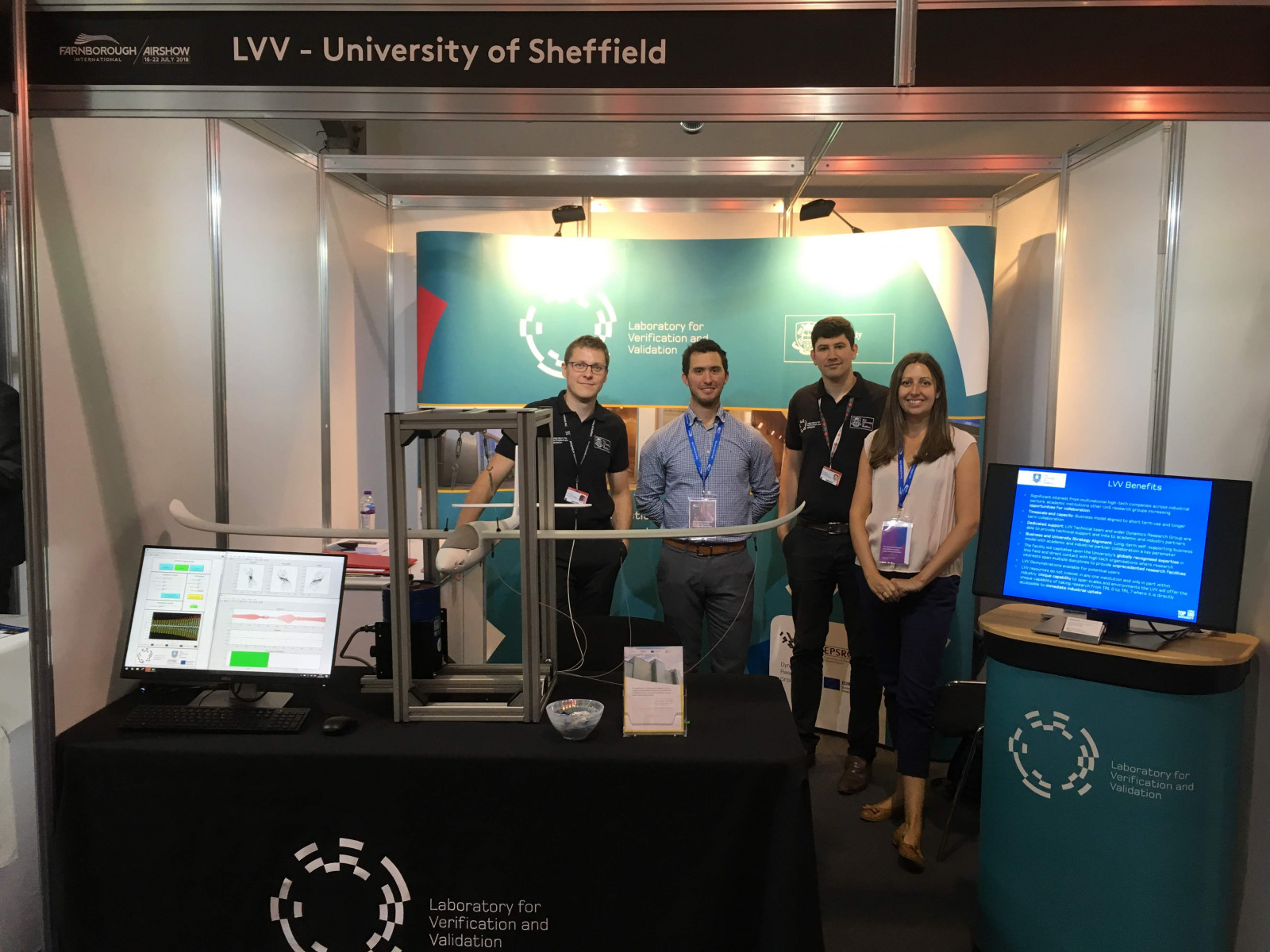 Farnborough 2018 LVV Stand - 